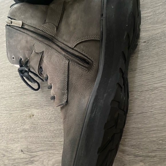 Doucals buckled lace-up leather boots Made in Italy - Picture 6 of 7